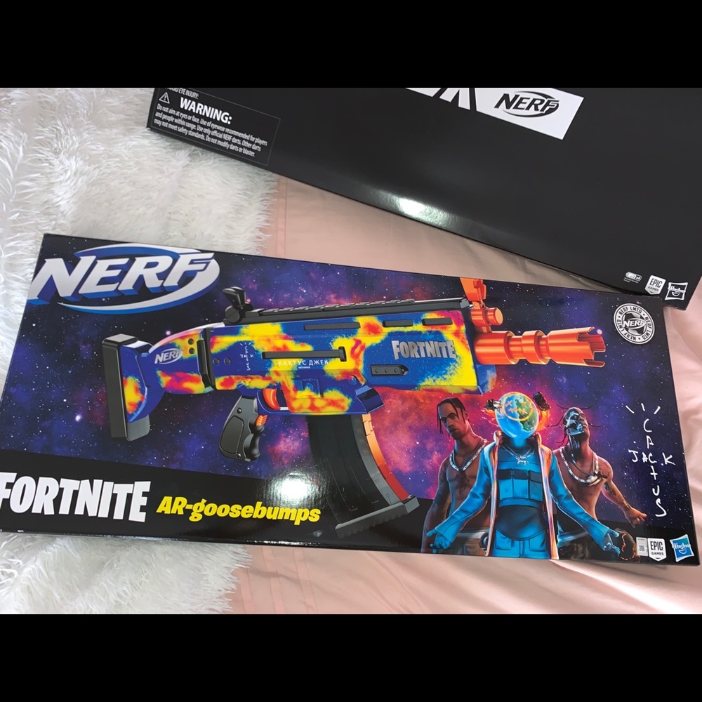 Travis Scott x Fortnite nerf gun